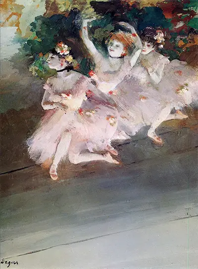 Three Ballet Dancers Edgar Degas